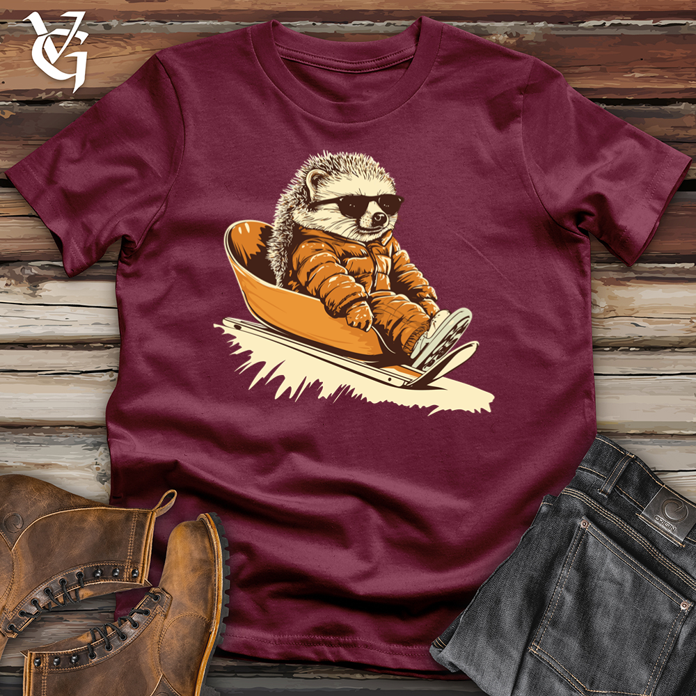 Viking Goods Spiky Slopes Softstyle Tee Maroon / L