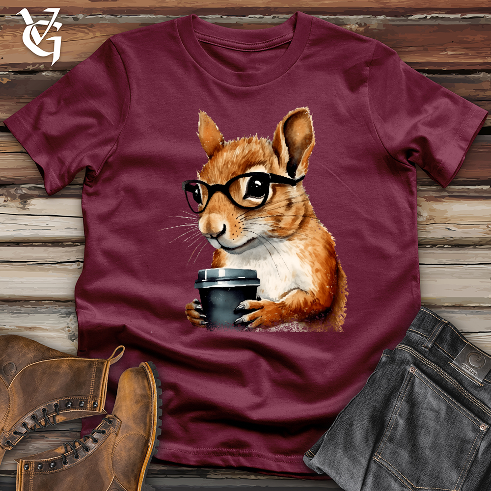 Viking Goods Squirrel Boss Softstyle Tee Maroon / L