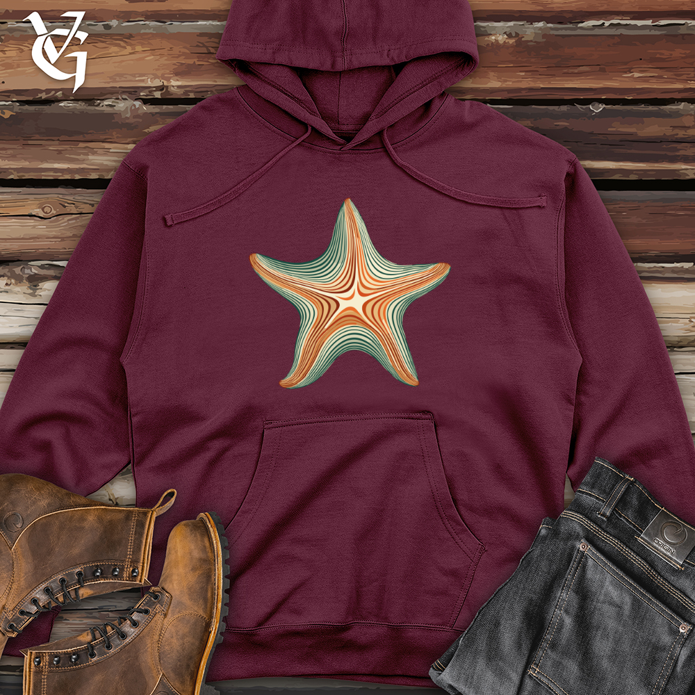 Viking Goods Stellar Wave Glider Midweight Hooded Sweatshirt Maroon / L