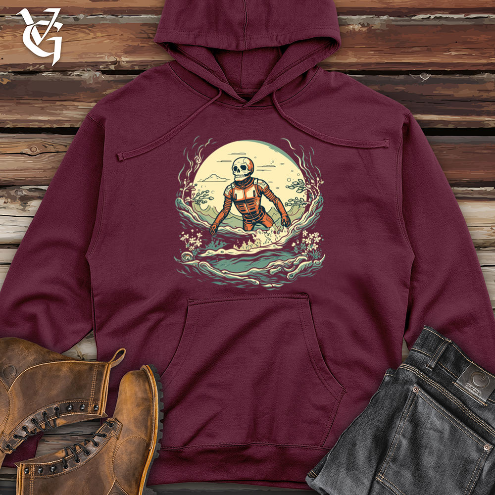 Viking Goods Submarine Expedition Hilarity Midweight Hooded Sweatshirt Maroon / L