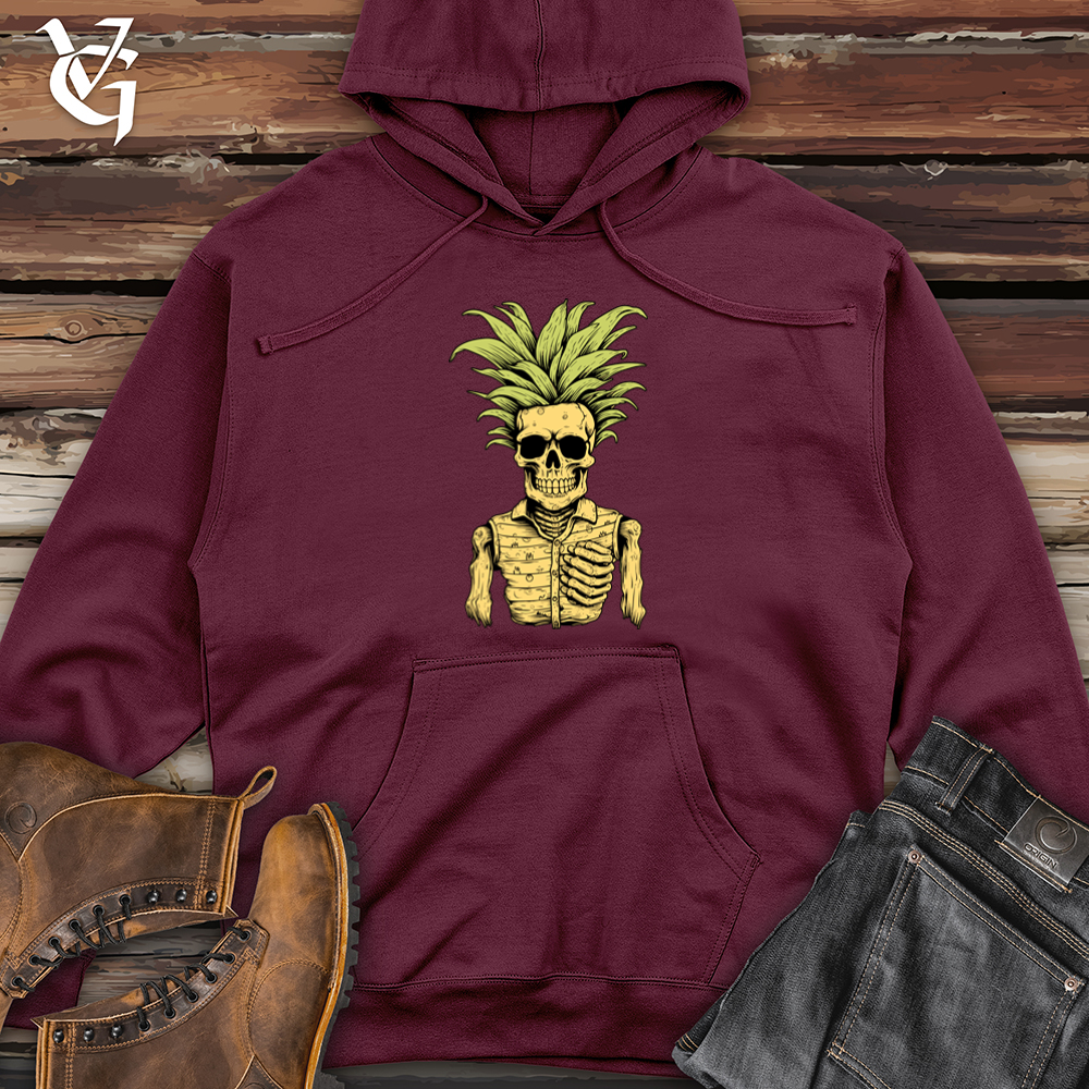 Viking Goods Surreal Pineapple Shenanigans Midweight Hooded Sweatshirt Maroon / L