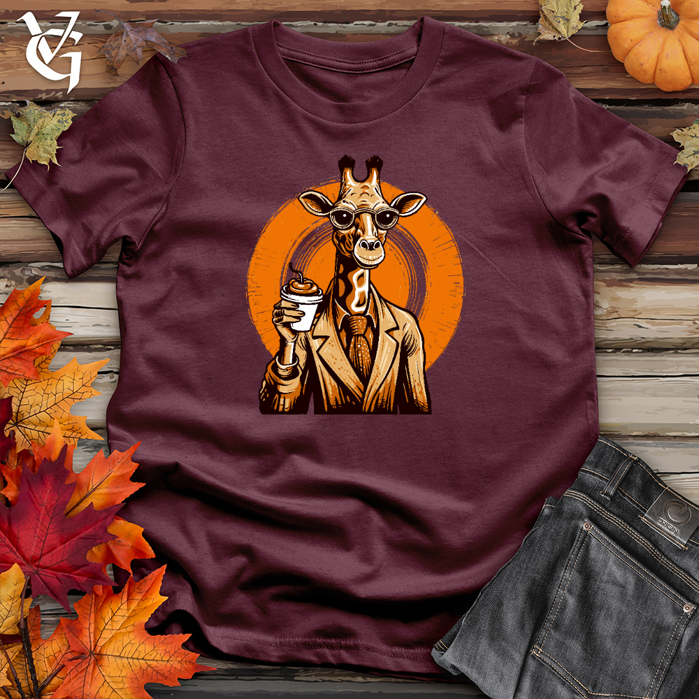 Viking Goods Tall Neck Sipper Cotton Tee Maroon / L