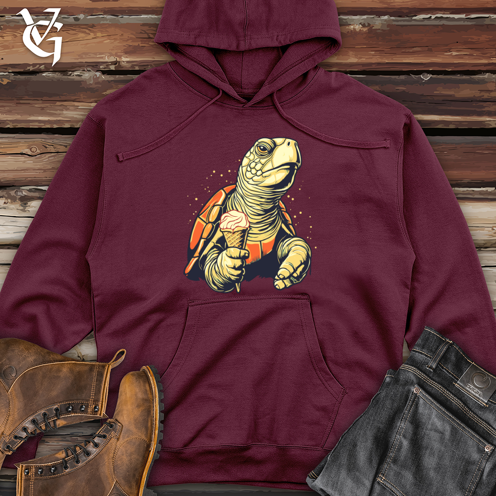 Viking Goods Tasty Terrapin Midweight Hooded Sweatshirt Maroon / L