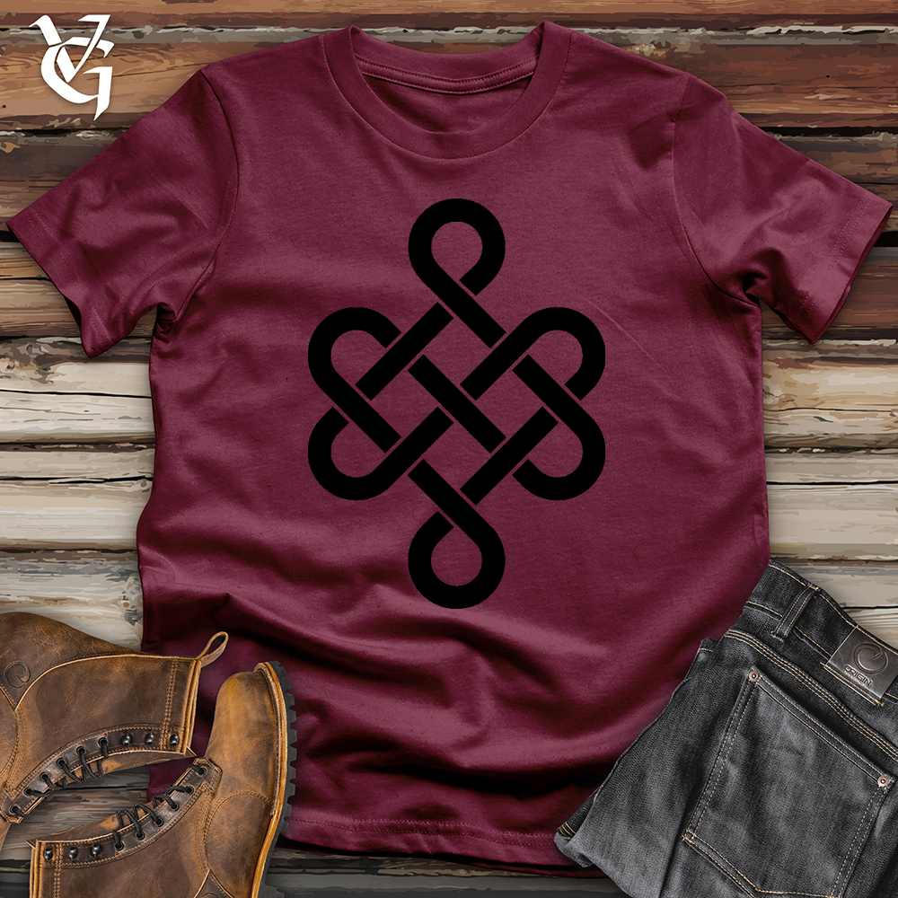 Viking Goods The Knot of Longevity & Health 01 Cotton Tee Maroon / L