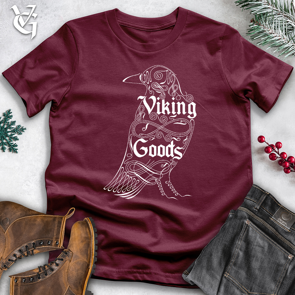 Viking Goods The Messenger of Viking Goods Cotton Tee Maroon / L