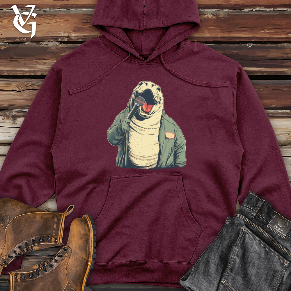 Viking Goods Turtle Rockstar Solo Midweight Hooded Sweatshirt Maroon / L