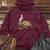 Viking Goods Turtle Waffle Breakfast Midweight Hooded Sweatshirt Maroon / L