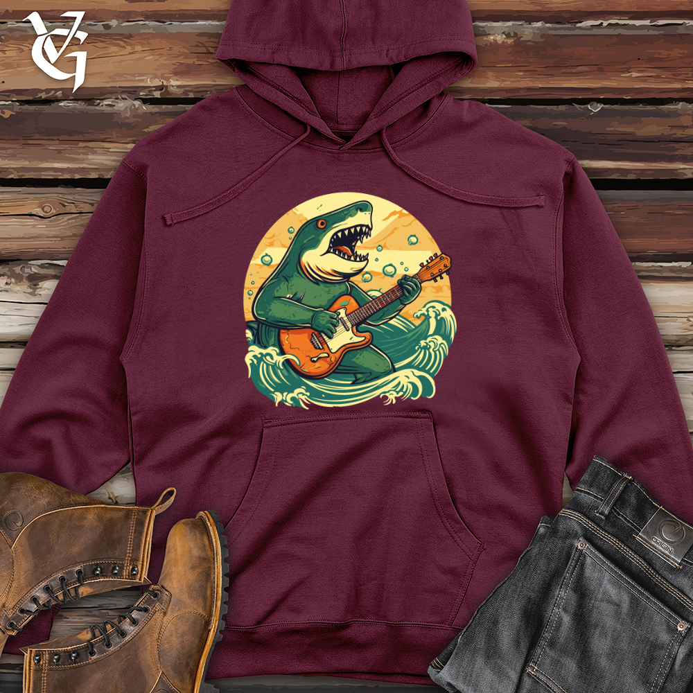 Viking Goods Uke Slice 01 Midweight Hooded Sweatshirt Maroon / L
