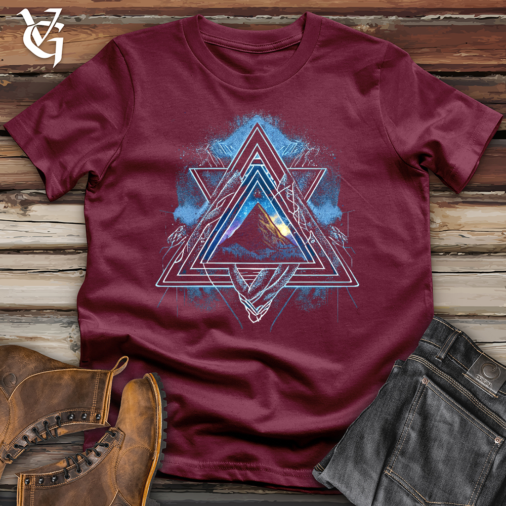Viking Goods Viking Pyramid Softstyle Tee Maroon / L