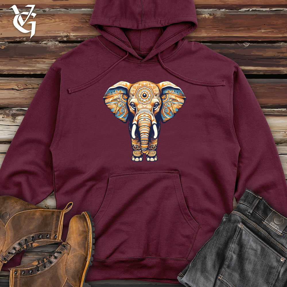 Viking Goods Vintage Pachyderm Plaything Midweight Hooded Sweatshirt Maroon / L