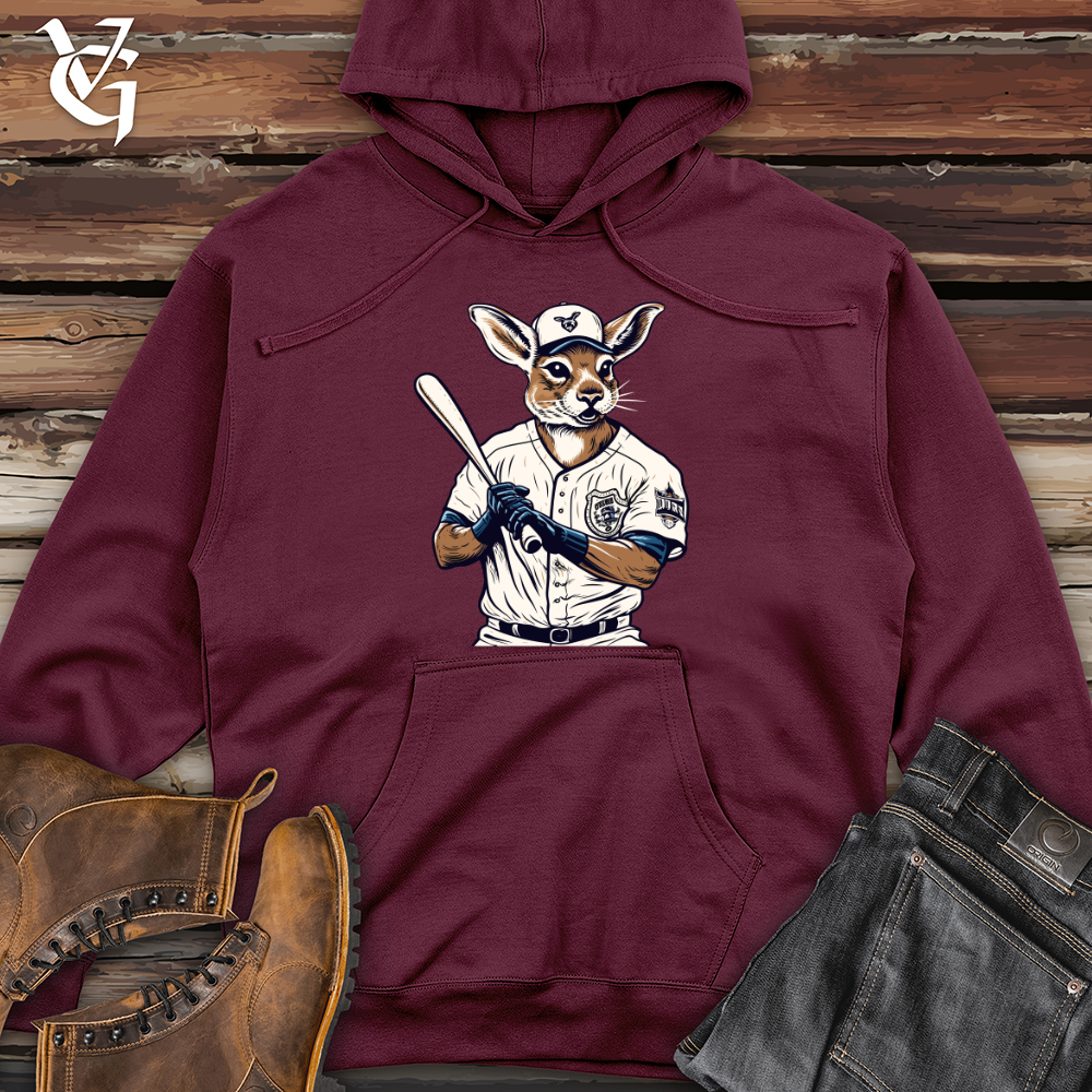Viking Goods Vintage Slugger Midweight Hooded Sweatshirt Maroon / L