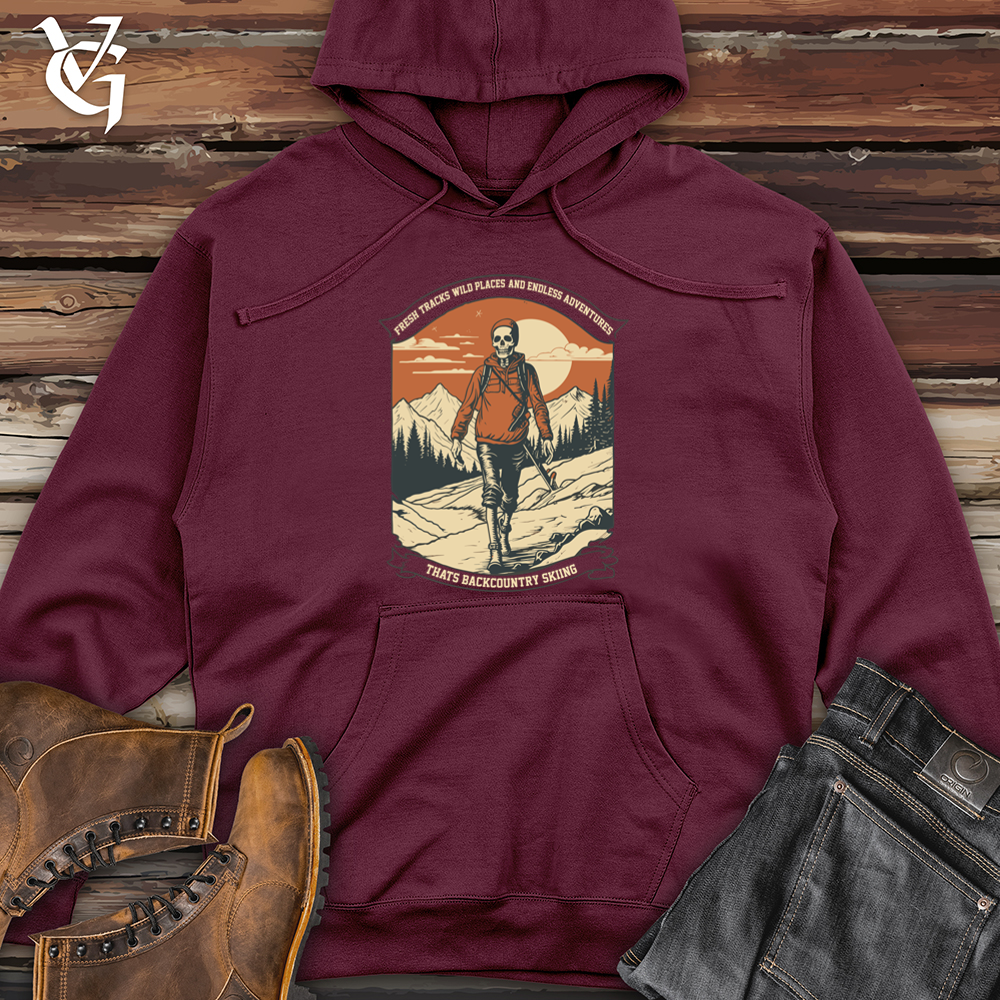 Viking Goods Vintage Snowstrider 01 Midweight Hooded Maroon / L