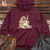 Viking Goods Walrus Cozy Brew Midweight Hooded Sweatshirt Maroon / L