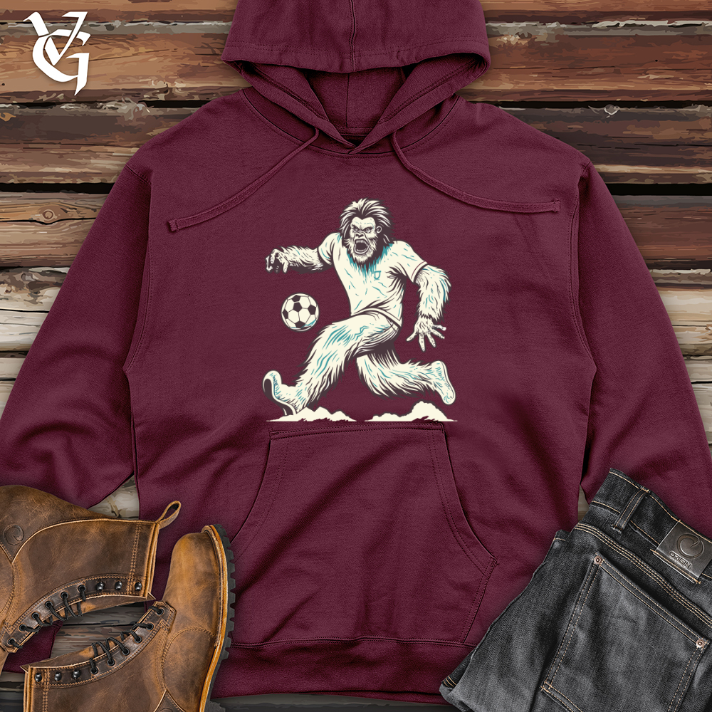 Viking Goods Yeti Striker Midweight Hooded Sweatshirt Maroon / L