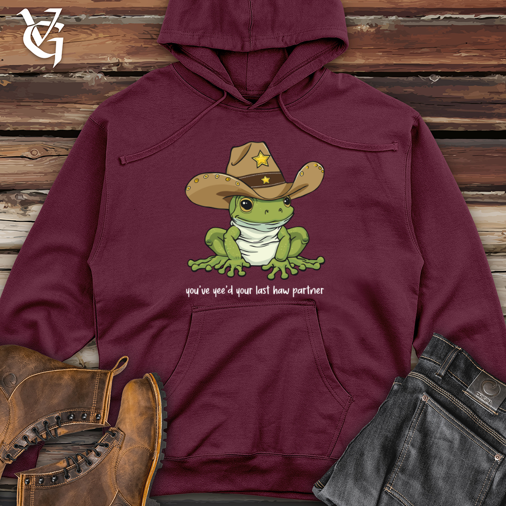 Viking Goods You Just Yee'd Your Last Haw Midweight Hooded Sweatshirt Maroon / L