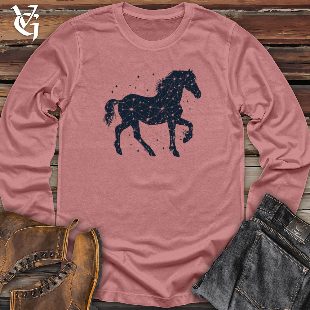 Viking Goods Constellation Equine Majesty Long Sleeve Mauve / L