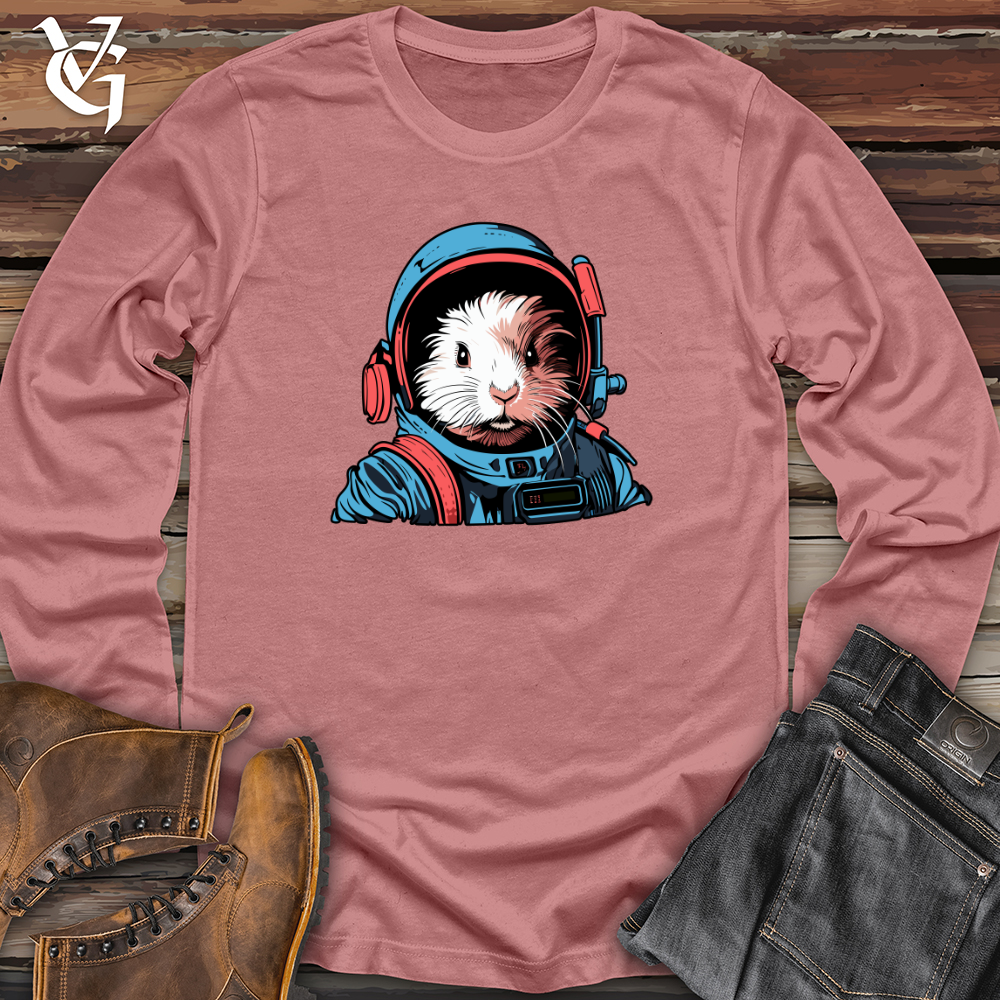 Viking Goods Guinea Pig Astronaut Long Sleeve Mauve / L