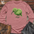 Viking Goods Kiwi Fruit Bird Long Sleeve Mauve / L