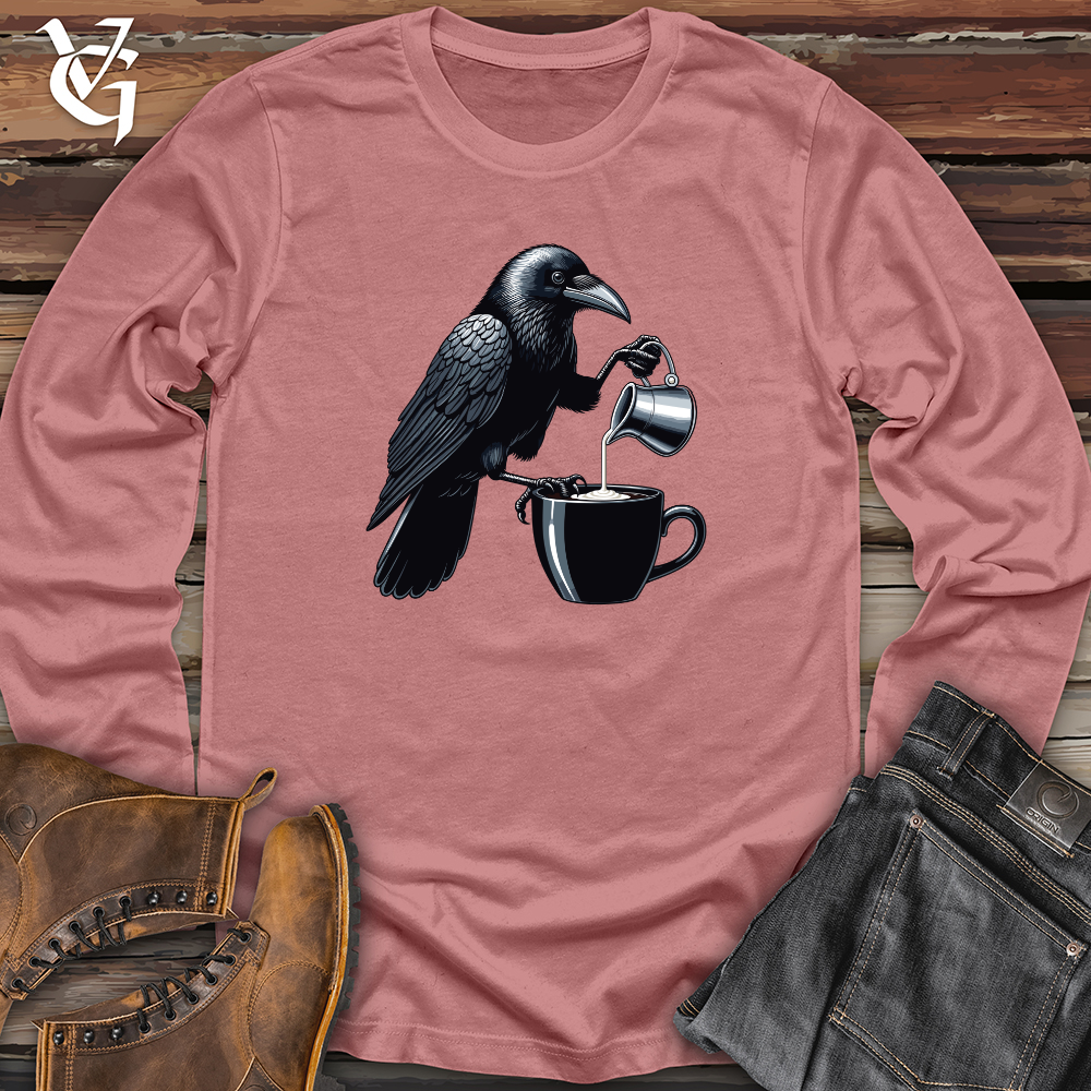Viking Goods Raven Coffee'n Creamer Long Sleeve Mauve / L