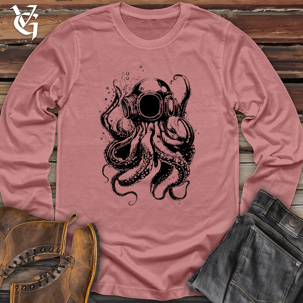 Viking Goods Scuba Octopus Long Sleeve Mauve / L