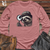 Viking Goods Sleuthful Sloth Detective Long Sleeve Mauve / L