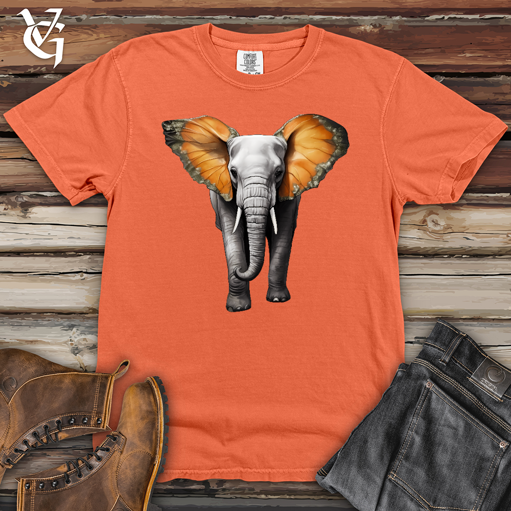Viking Goods Butterfly Elephant Heavy Cotton Comfort Colors Tee Melon / L