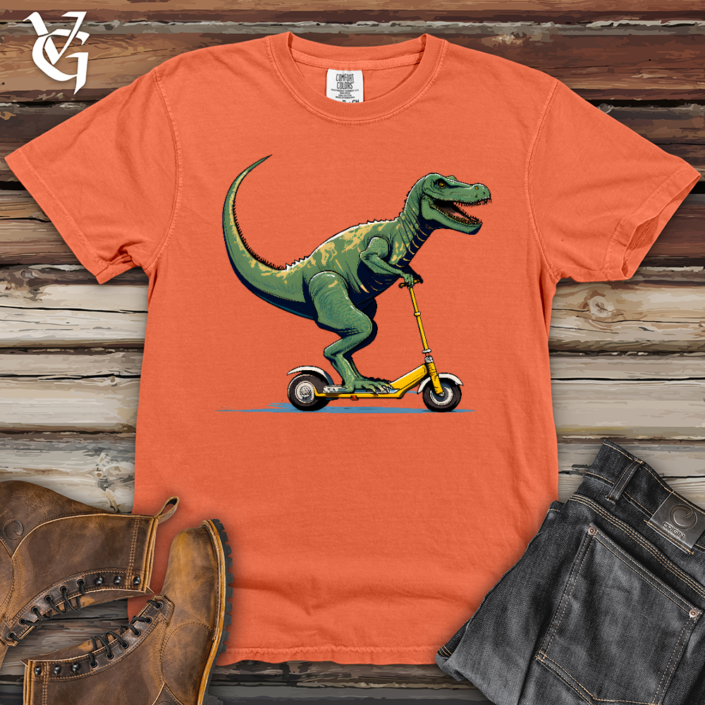 Viking Goods Dino Scoot Heavy Cotton Comfort Colors Tee Melon / L