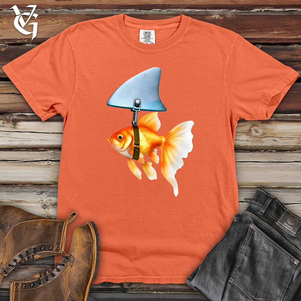 Viking Goods Goldfish Shark Fin Heavy Cotton Comfort Colors Tee Melon / L