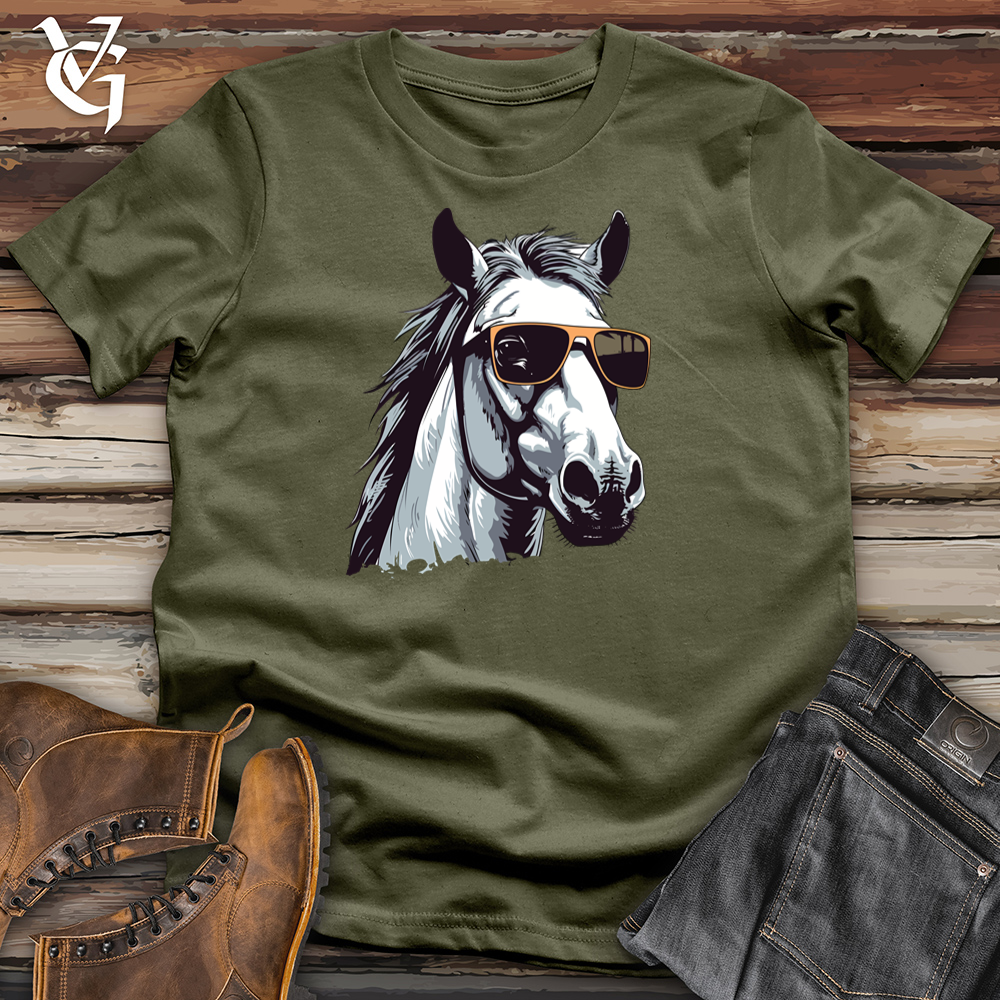 Viking Goods A Horse Cotton Tee Military Green / L