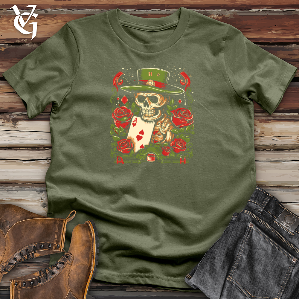 Viking Goods Adventurous Watermelon Gambler Softstyle Tee Military Green / L