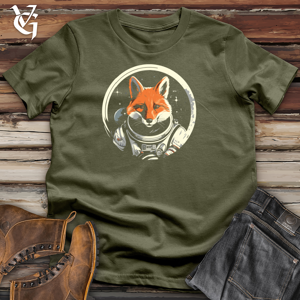 Viking Goods Astro Fox Expedition Cotton Tee Military Green / L