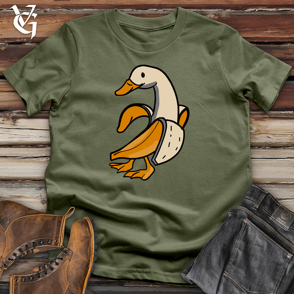 Viking Goods Banana Goose Softstyle Tee Military Green / L
