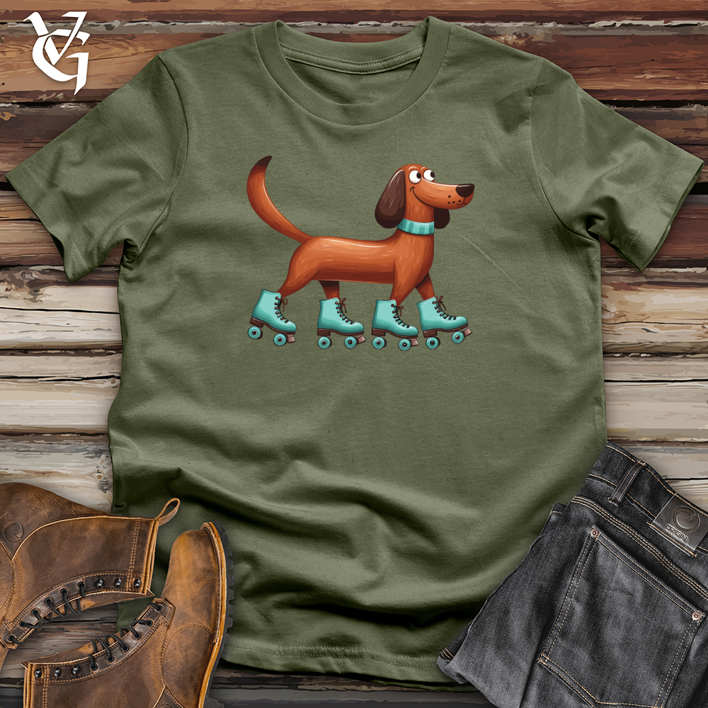Viking Goods Brown Dog Softstyle Tee Military Green / L