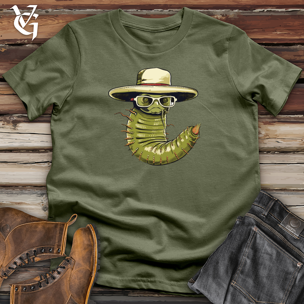 Viking Goods Caterpillar Cowboy Softstyle Tee Military Green / L