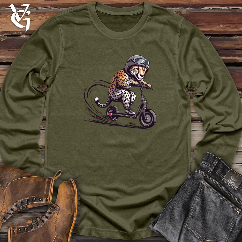 Viking Goods Cheetah Scooter Rush Long Sleeve Military Green / L