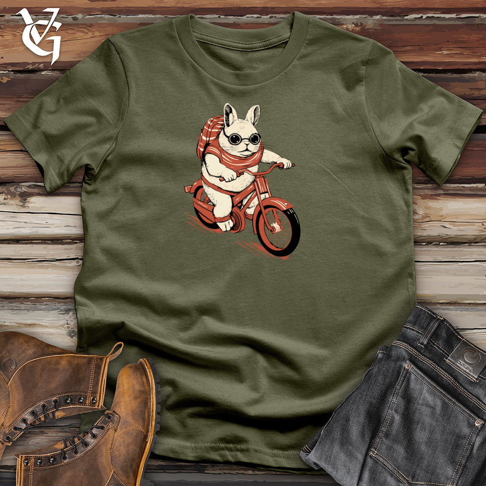 Viking Goods Chinchilla Pedal Power Cozy Ride Cotton Tee Military Green / L