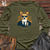 Viking Goods Corgi Secret Service Long Sleeve Military Green / L