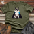 Viking Goods Cosmic Cat Cloak Cotton Tee Military Green / L