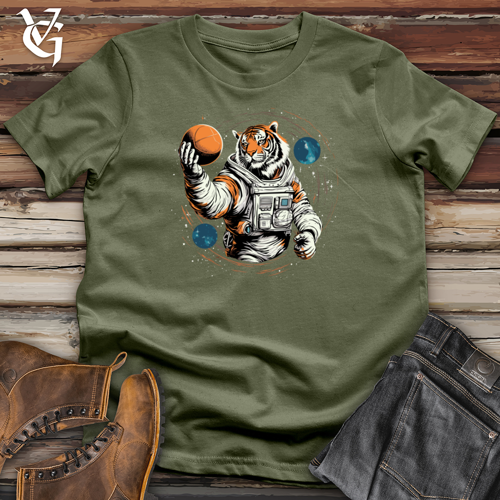 Viking Goods Cosmic Slam Dunk Softstyle Tee Military Green / L