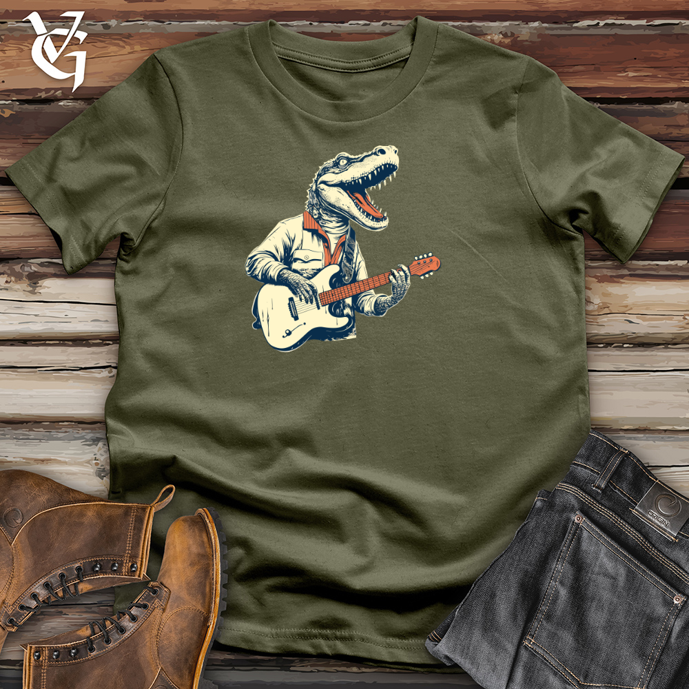 Viking Goods Crocodile Grooves Cotton Tee Military Green / L