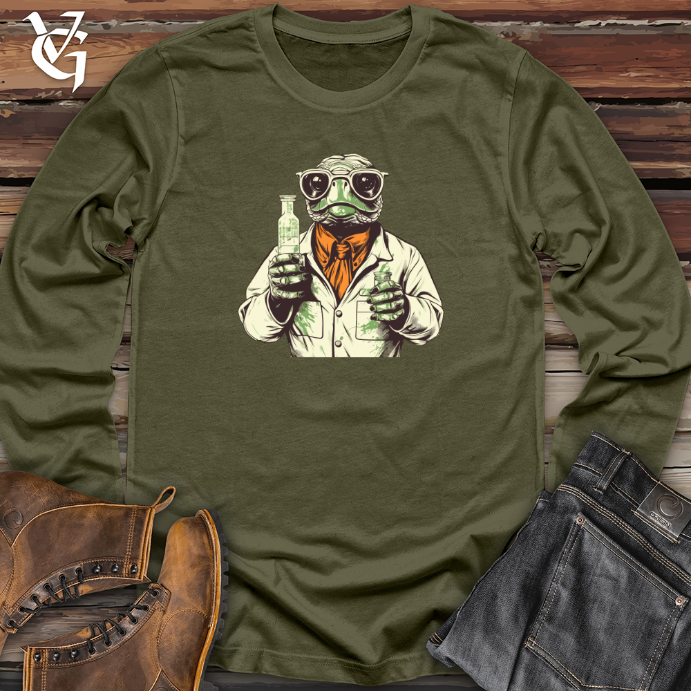 Viking Goods Curious Shell Chemist Long Sleeve Military Green / L