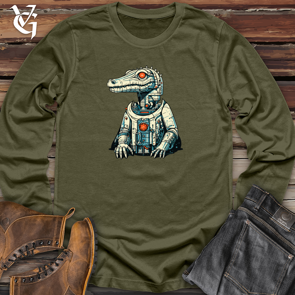 Viking Goods Cyber Dinosaur Revolution Long Sleeve Military Green / L
