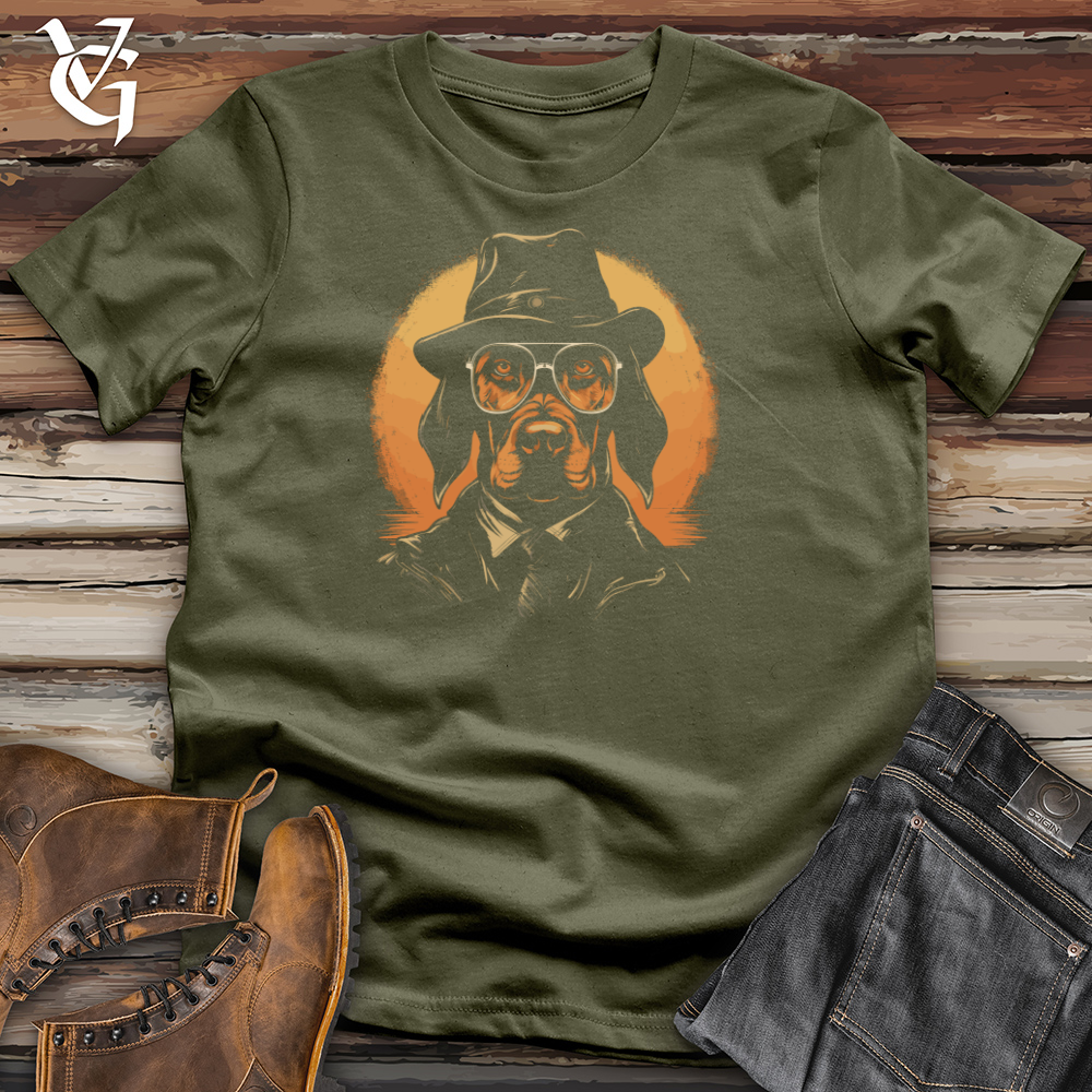 Viking Goods Detective Hound Incognito Cotton Tee Military Green / L