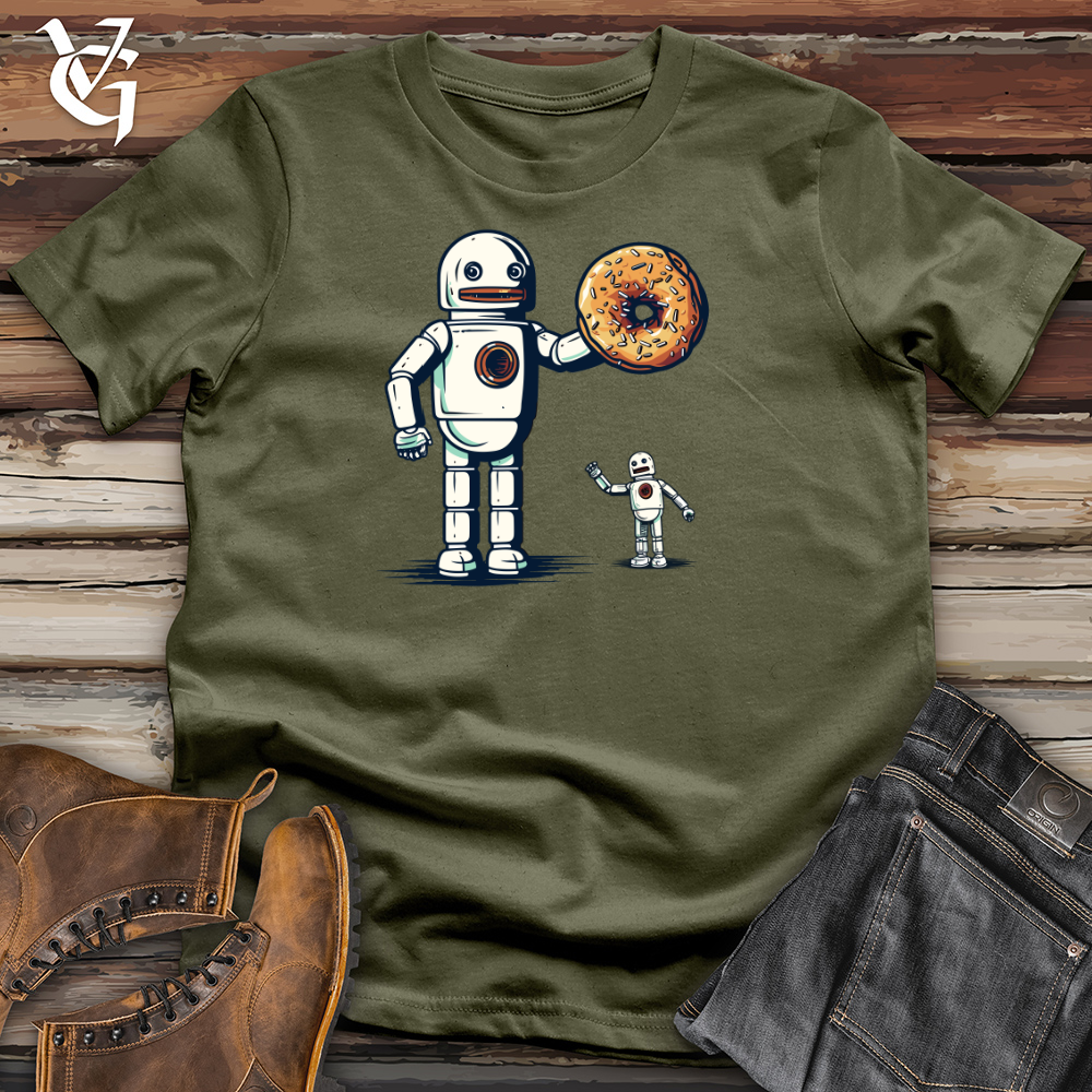 Viking Goods Doughbot Acrobatics Cotton Tee Military Green / L