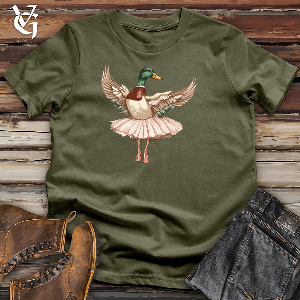 Viking Goods Duck Ballet Performance Cotton Tee Military Green / L