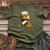 Viking Goods Duck Poised Quack Cotton Tee Military Green / L