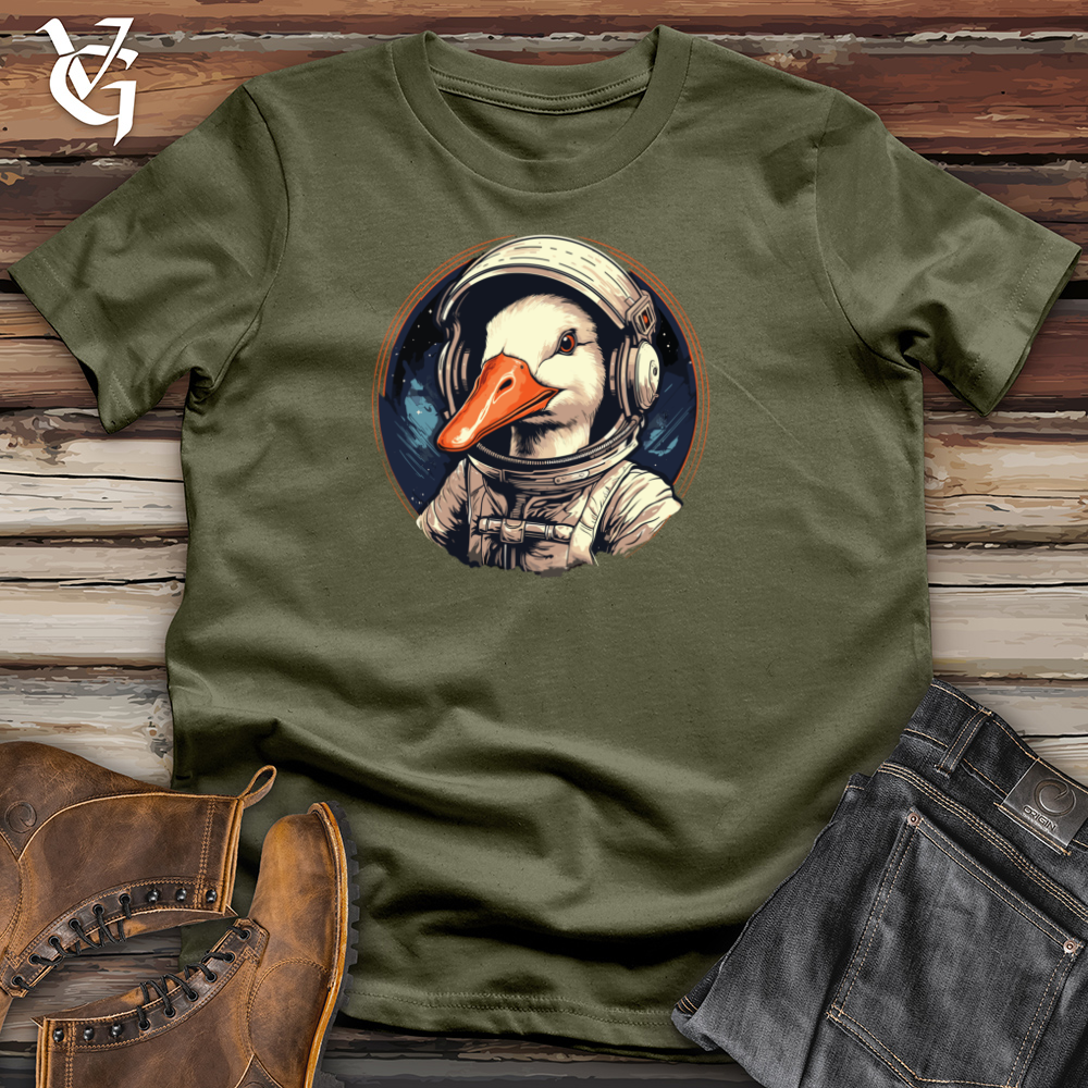 Viking Goods Duck Space Odyssey Cotton Tee Military Green / L