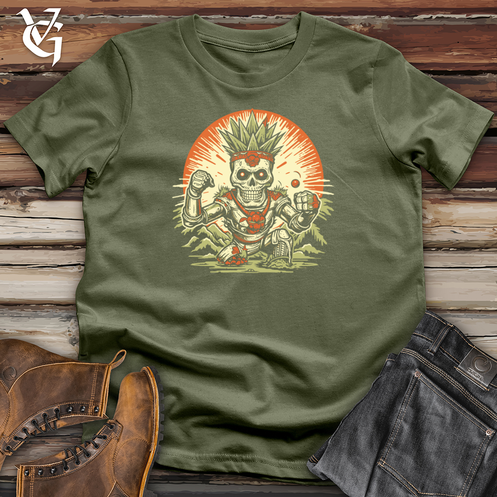 Viking Goods Fierce Warrior Pineapple Softstyle Tee Military Green / L