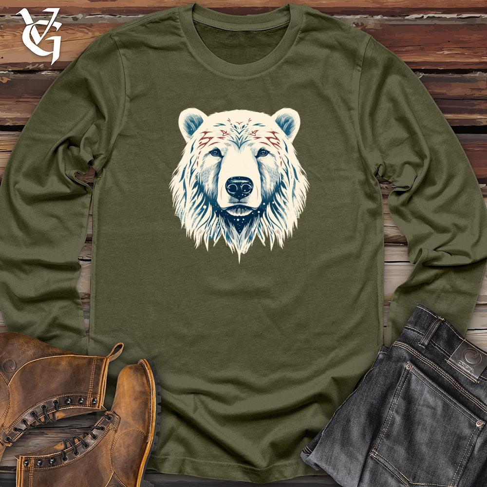 Viking Goods Frosty Arctic Cascades Long Sleeve Military Green / L