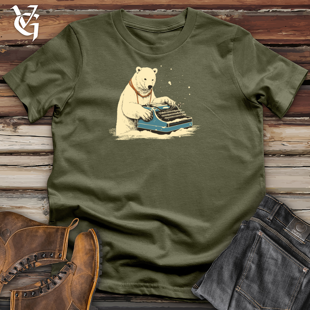 Viking Goods Frosty Wordsmith Chronicles Cotton Tee Military Green / L